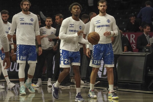 An Israeli team begins a tour against NBA teams believing games